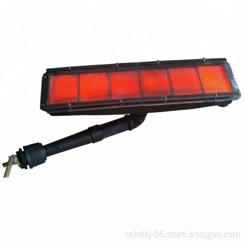 infrared gas burner for powder curing oven spray paint booth